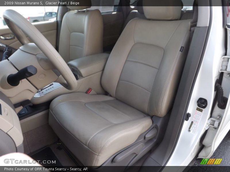 Glacier Pearl / Beige 2009 Nissan Murano S