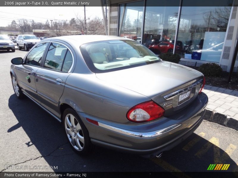 Quartz Metallic / Ivory 2006 Jaguar X-Type 3.0