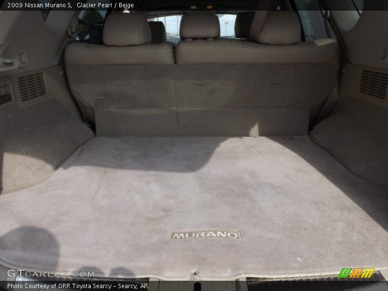 Glacier Pearl / Beige 2009 Nissan Murano S