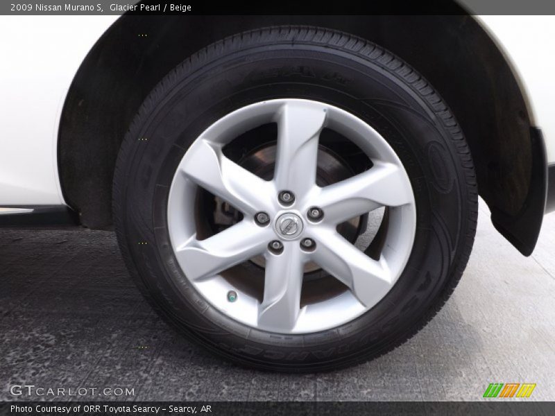 Glacier Pearl / Beige 2009 Nissan Murano S