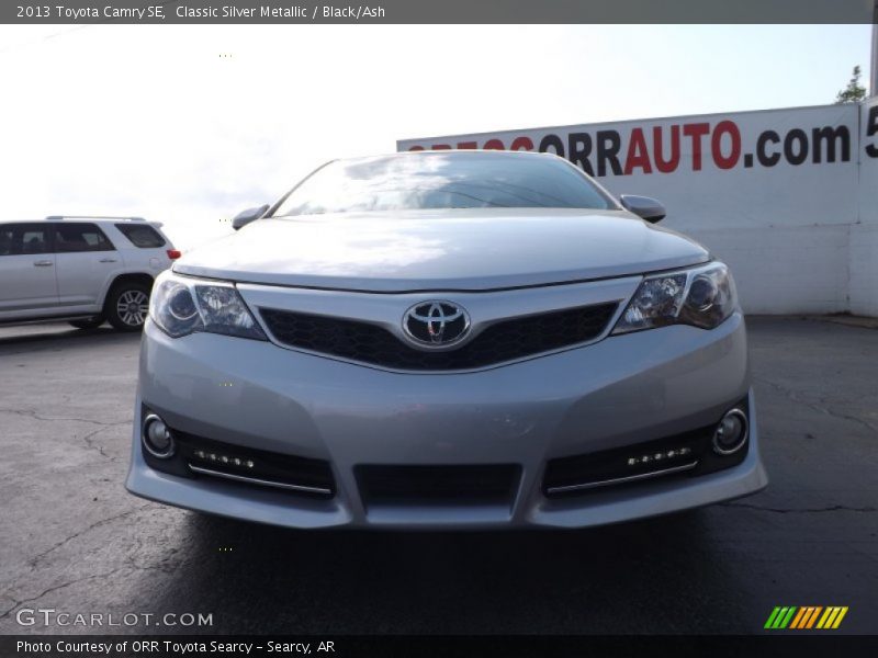 Classic Silver Metallic / Black/Ash 2013 Toyota Camry SE