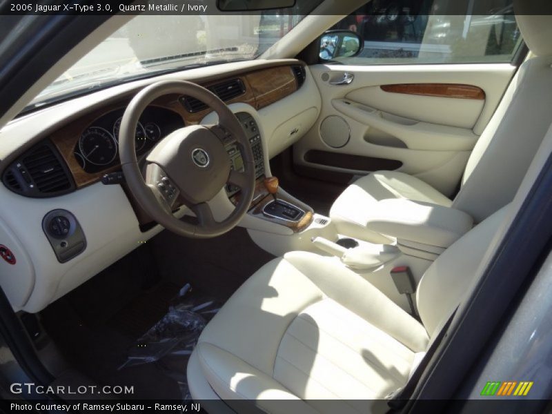 Ivory Interior - 2006 X-Type 3.0 