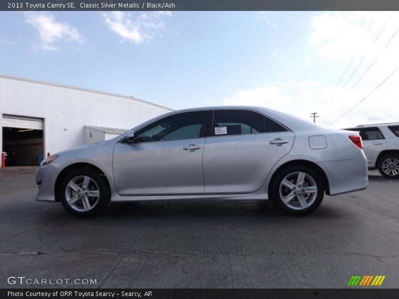 Classic Silver Metallic / Black/Ash 2013 Toyota Camry SE