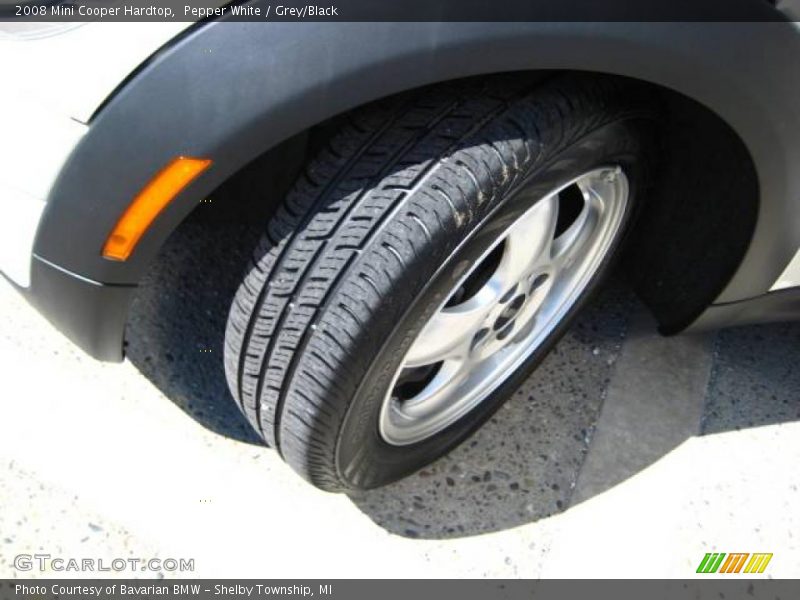 Pepper White / Grey/Black 2008 Mini Cooper Hardtop