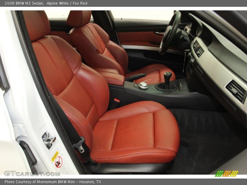 Front Seat of 2008 M3 Sedan