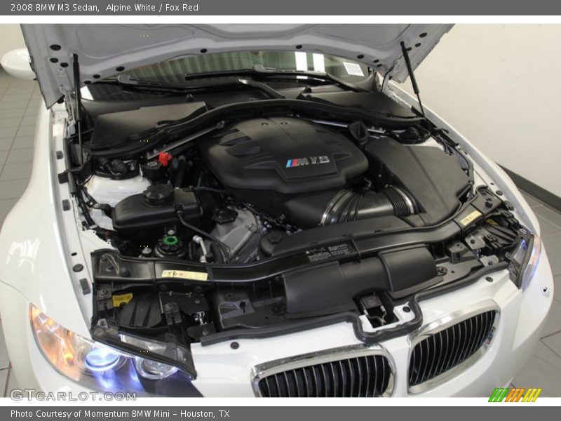  2008 M3 Sedan Engine - 4.0 Liter DOHC 32-Valve VVT V8