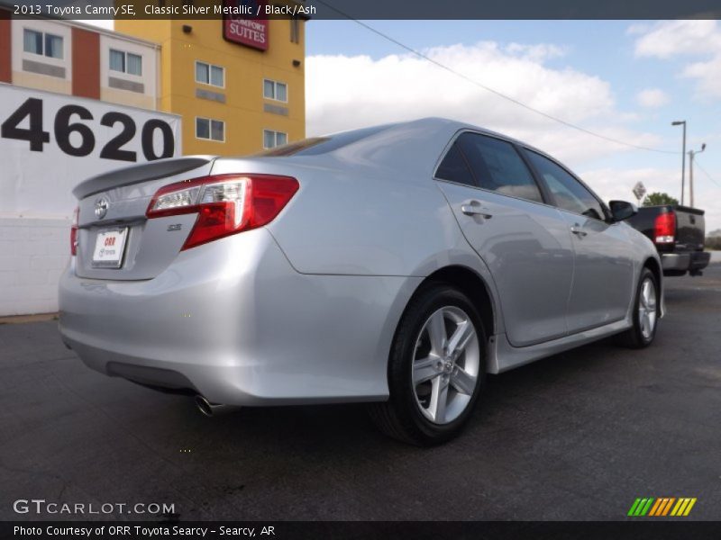 Classic Silver Metallic / Black/Ash 2013 Toyota Camry SE