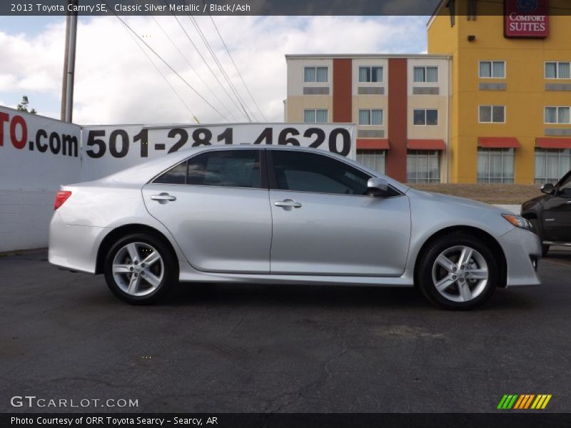 Classic Silver Metallic / Black/Ash 2013 Toyota Camry SE