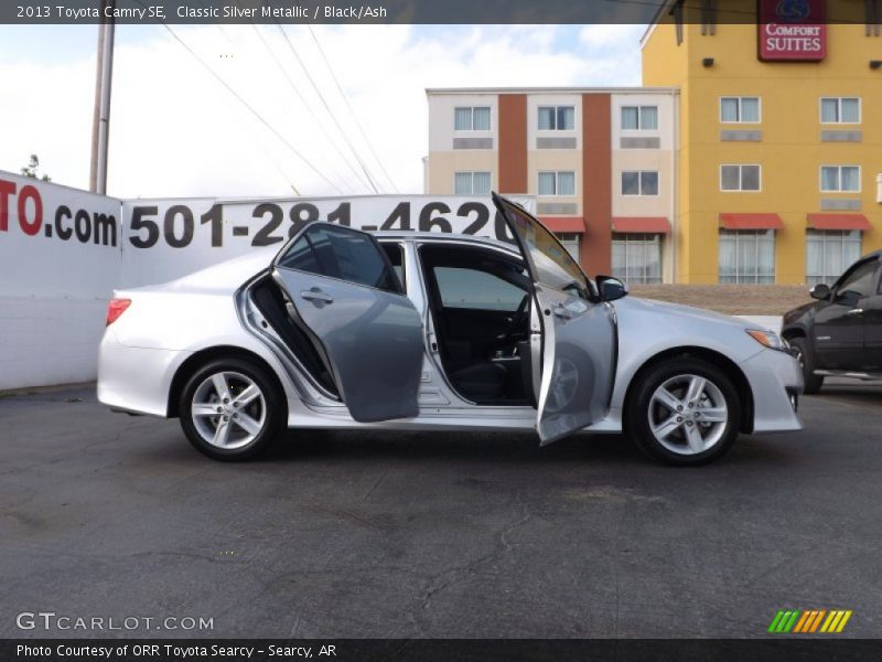 Classic Silver Metallic / Black/Ash 2013 Toyota Camry SE