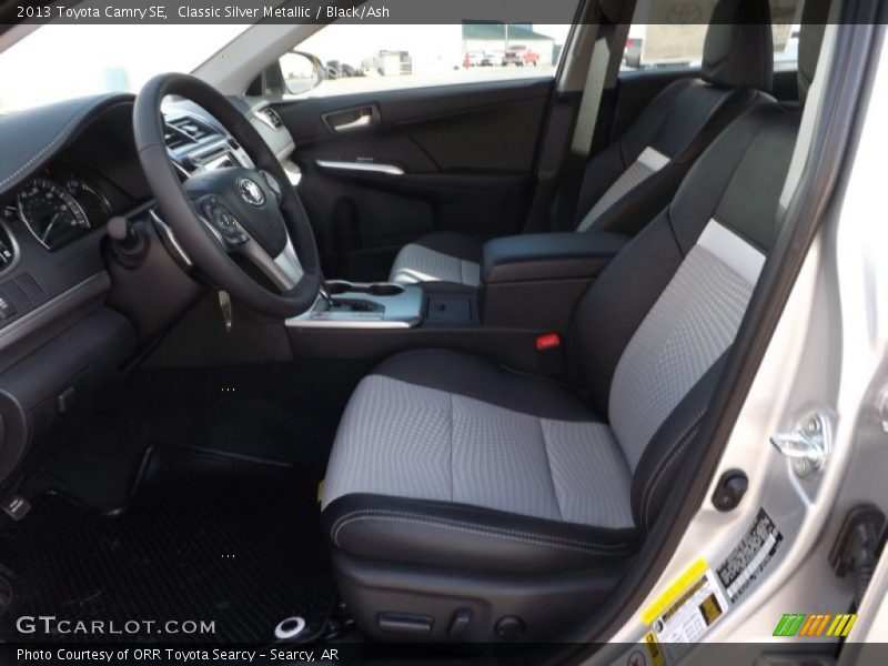 Classic Silver Metallic / Black/Ash 2013 Toyota Camry SE