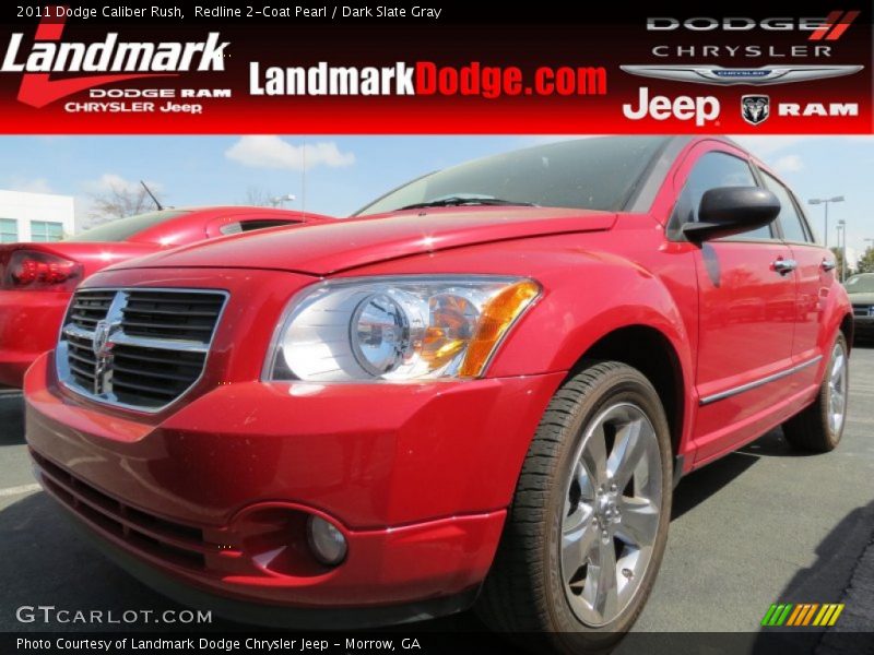 Redline 2-Coat Pearl / Dark Slate Gray 2011 Dodge Caliber Rush