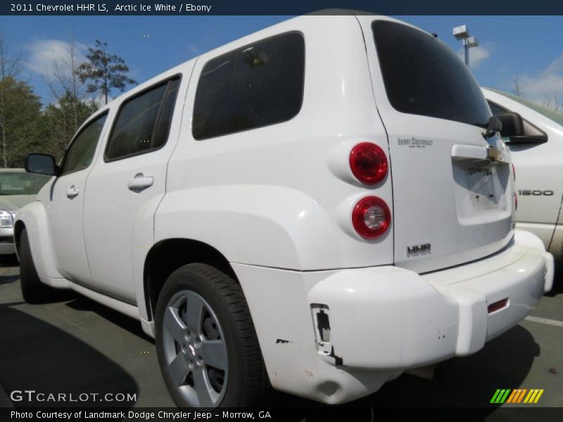 Arctic Ice White / Ebony 2011 Chevrolet HHR LS