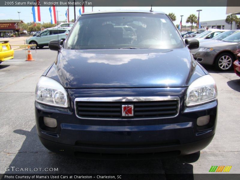 Midnight Blue Metallic / Tan 2005 Saturn Relay 2