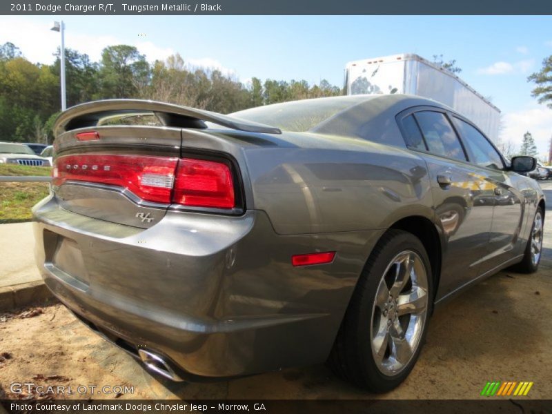 Tungsten Metallic / Black 2011 Dodge Charger R/T