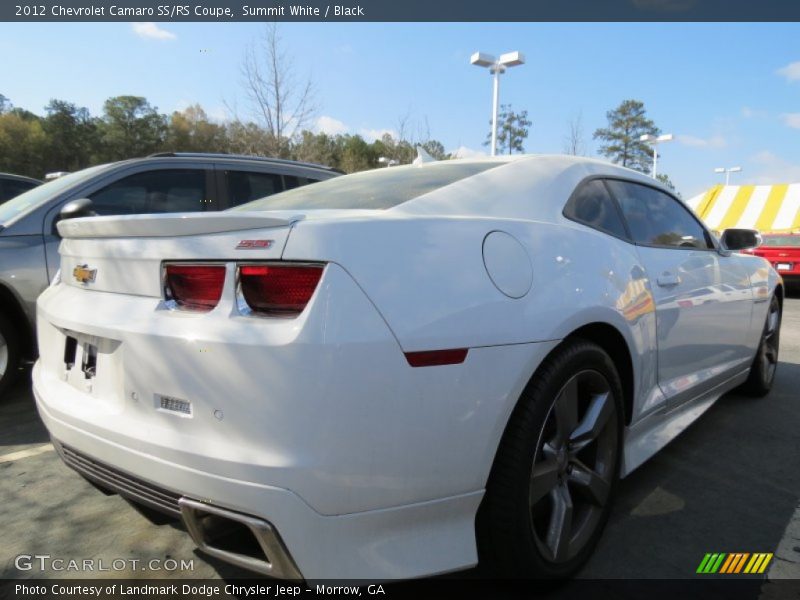 Summit White / Black 2012 Chevrolet Camaro SS/RS Coupe