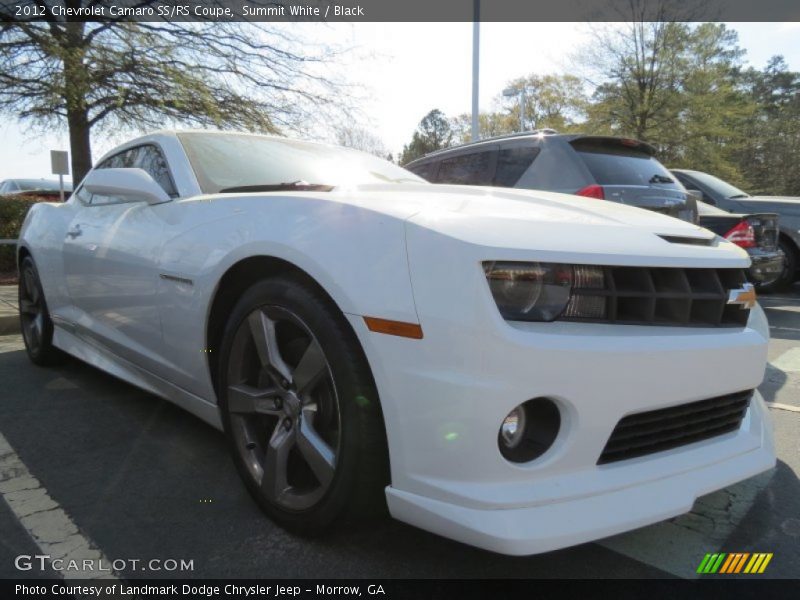 Summit White / Black 2012 Chevrolet Camaro SS/RS Coupe