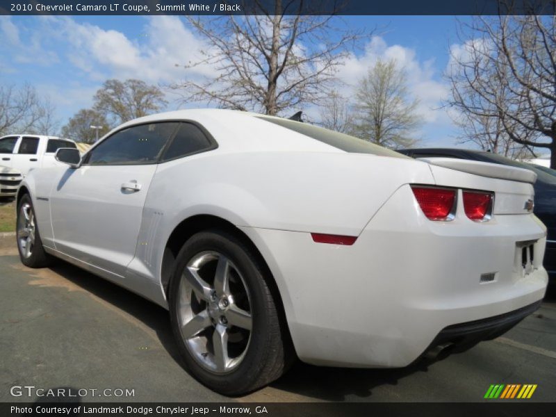 Summit White / Black 2010 Chevrolet Camaro LT Coupe