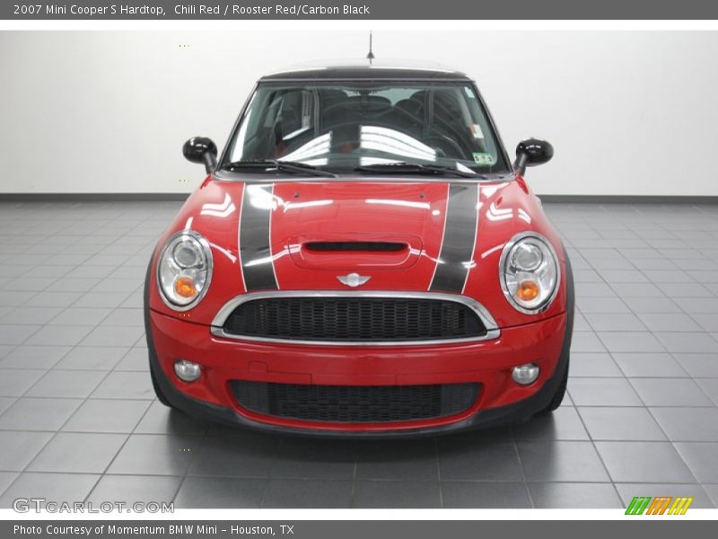 Chili Red / Rooster Red/Carbon Black 2007 Mini Cooper S Hardtop
