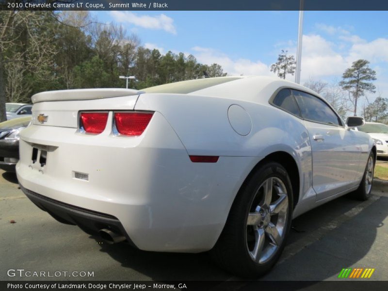 Summit White / Black 2010 Chevrolet Camaro LT Coupe