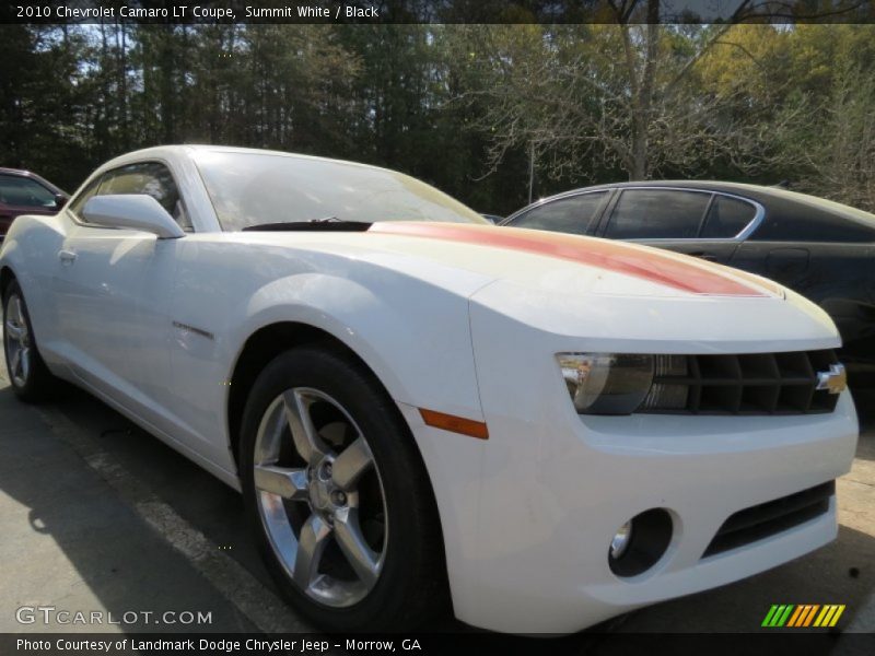 Summit White / Black 2010 Chevrolet Camaro LT Coupe