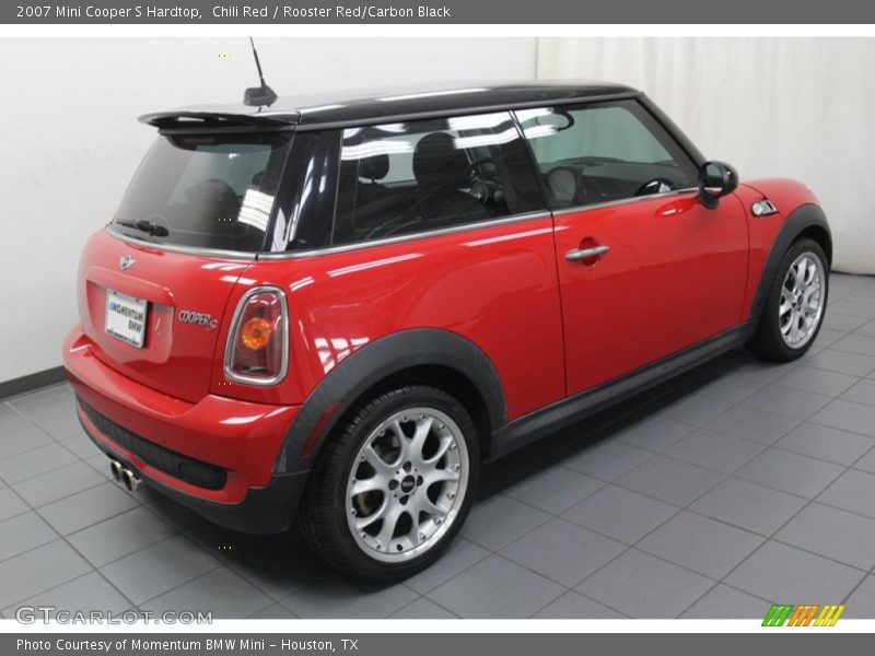 Chili Red / Rooster Red/Carbon Black 2007 Mini Cooper S Hardtop
