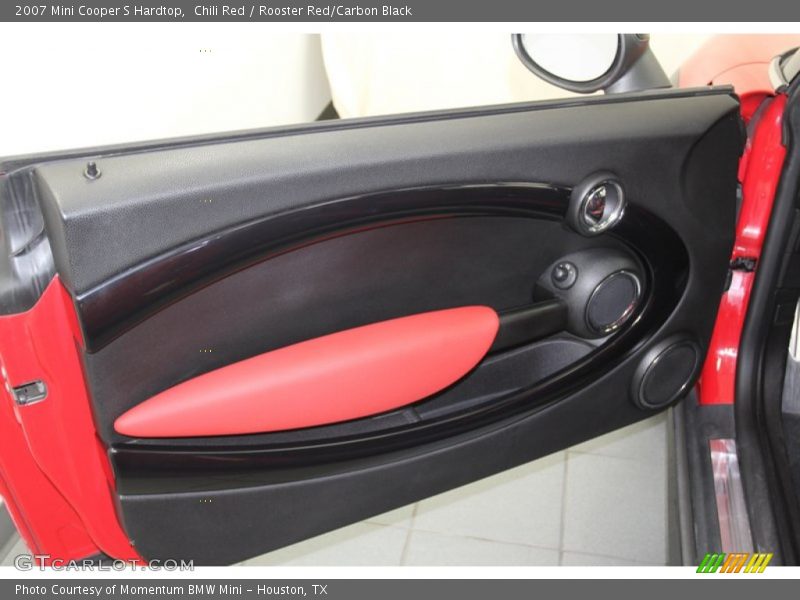 Chili Red / Rooster Red/Carbon Black 2007 Mini Cooper S Hardtop