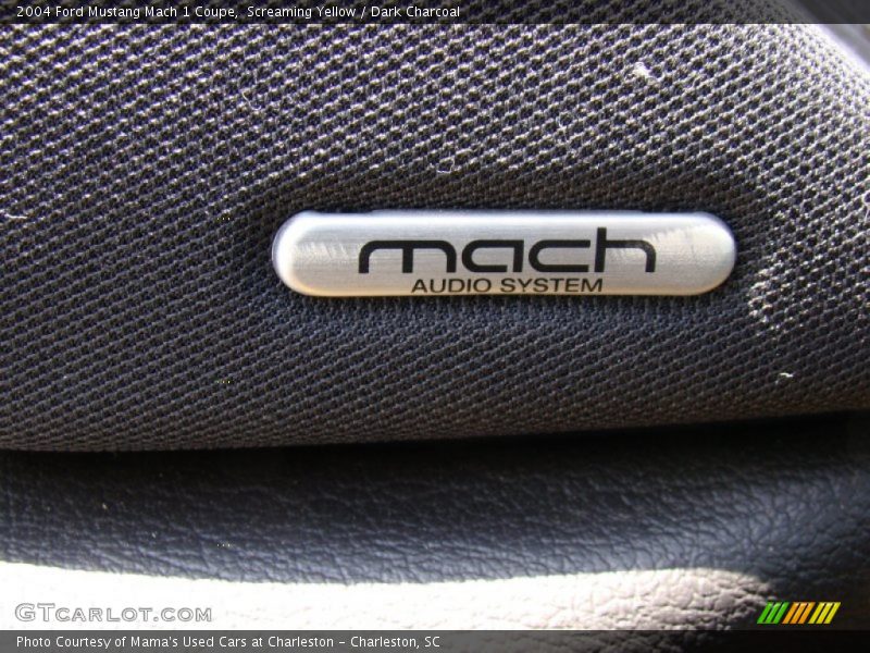 Screaming Yellow / Dark Charcoal 2004 Ford Mustang Mach 1 Coupe