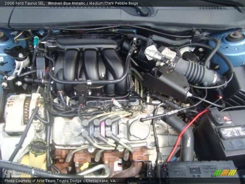 Windveil Blue Metallic / Medium/Dark Pebble Beige 2006 Ford Taurus SEL
