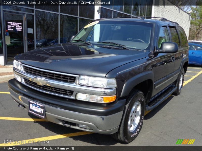 Dark Gray Metallic / Gray/Dark Charcoal 2005 Chevrolet Tahoe LS 4x4