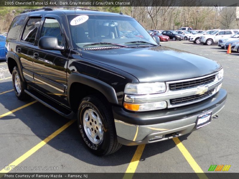 Dark Gray Metallic / Gray/Dark Charcoal 2005 Chevrolet Tahoe LS 4x4