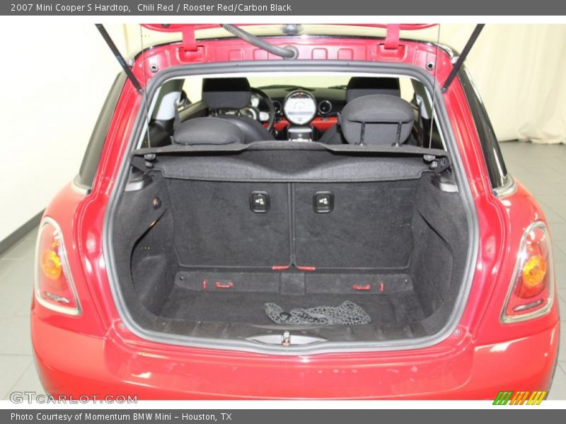 Chili Red / Rooster Red/Carbon Black 2007 Mini Cooper S Hardtop