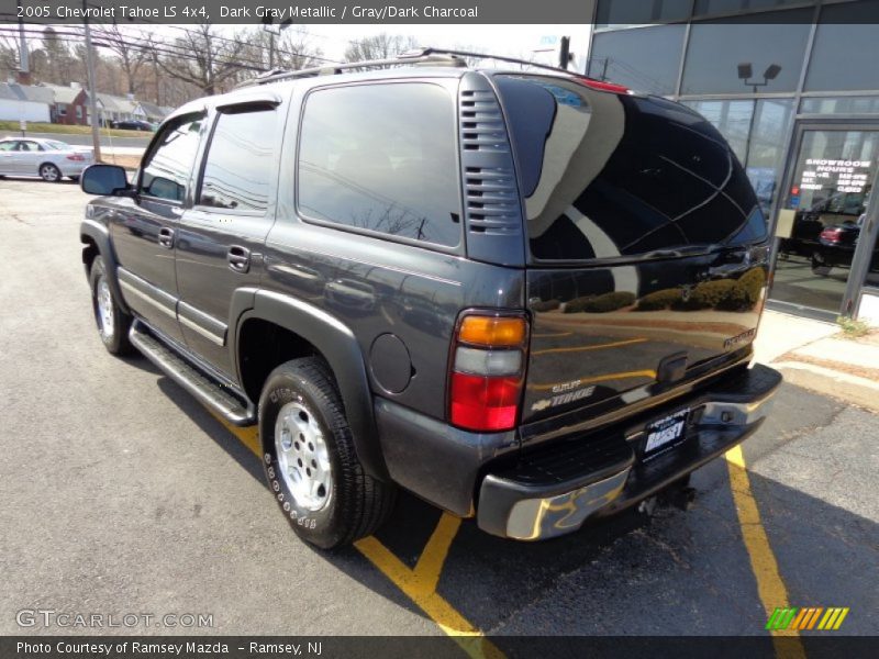 Dark Gray Metallic / Gray/Dark Charcoal 2005 Chevrolet Tahoe LS 4x4