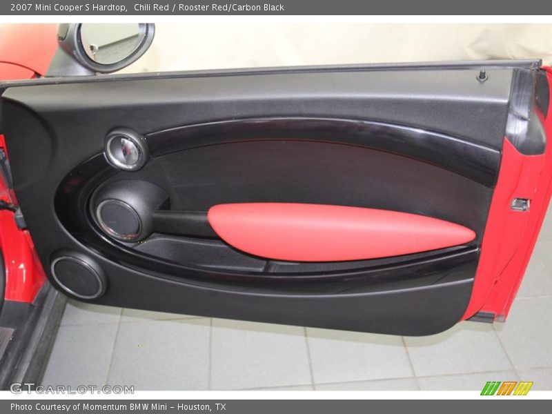 Chili Red / Rooster Red/Carbon Black 2007 Mini Cooper S Hardtop