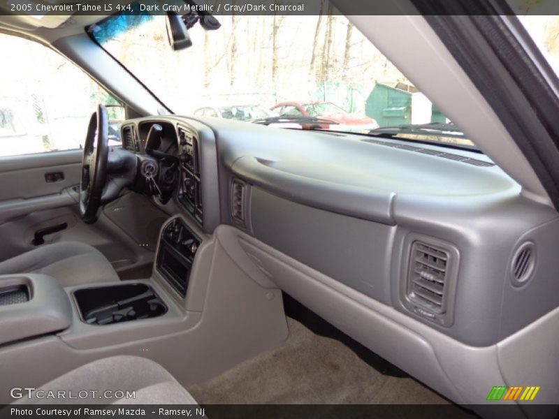 Dark Gray Metallic / Gray/Dark Charcoal 2005 Chevrolet Tahoe LS 4x4