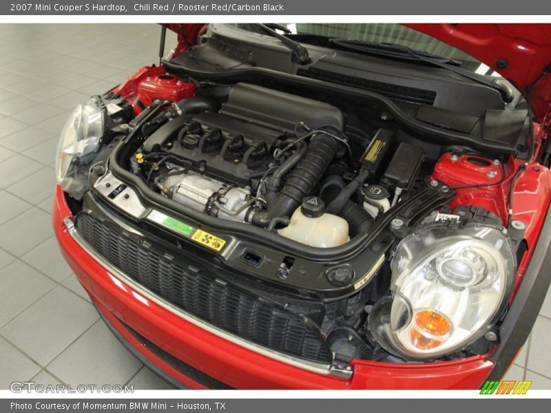 Chili Red / Rooster Red/Carbon Black 2007 Mini Cooper S Hardtop
