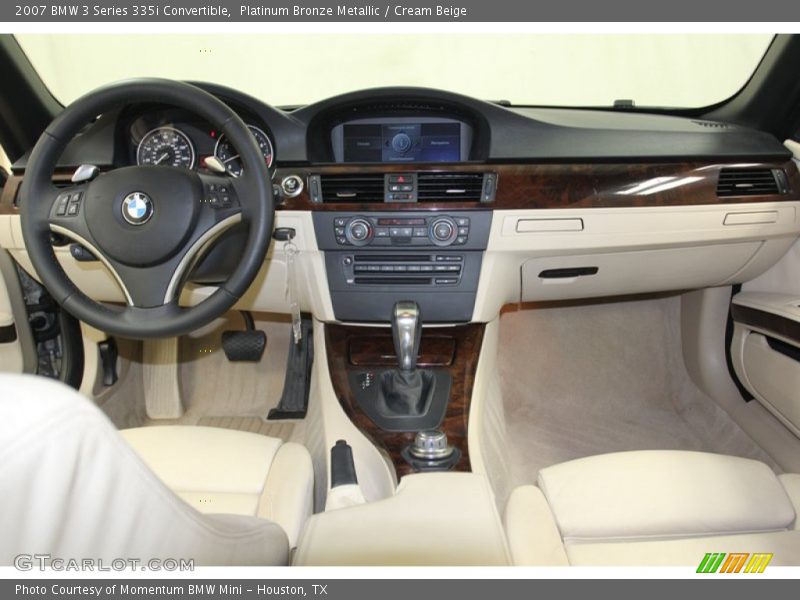 Dashboard of 2007 3 Series 335i Convertible