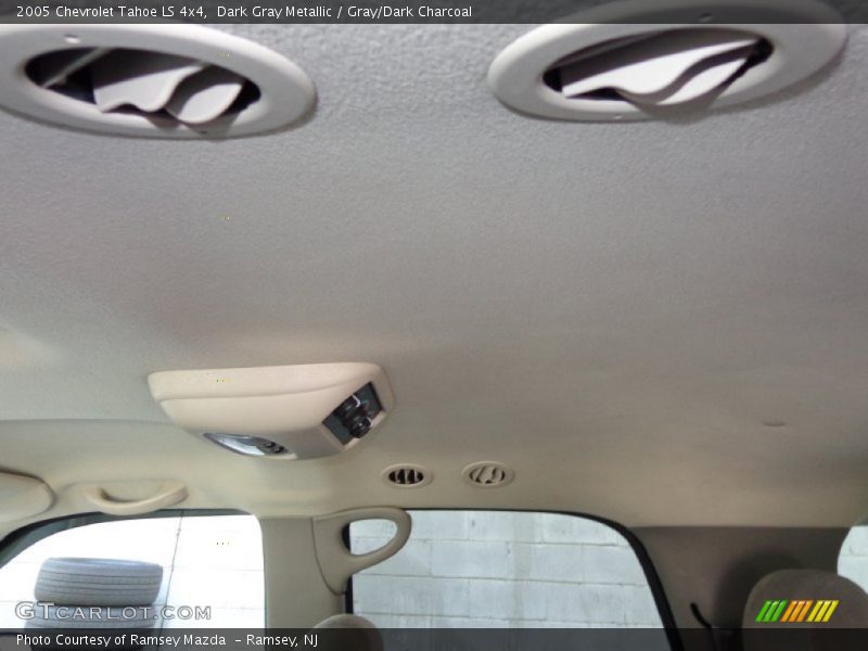 Dark Gray Metallic / Gray/Dark Charcoal 2005 Chevrolet Tahoe LS 4x4