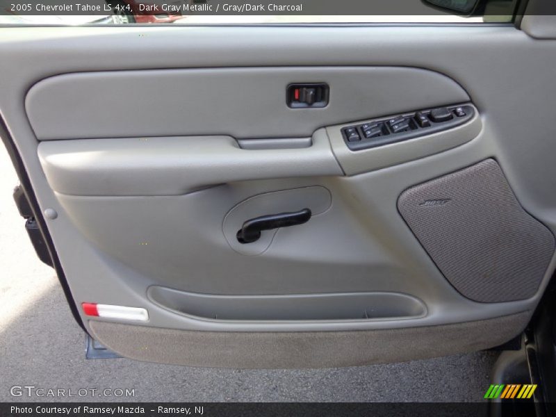 Dark Gray Metallic / Gray/Dark Charcoal 2005 Chevrolet Tahoe LS 4x4