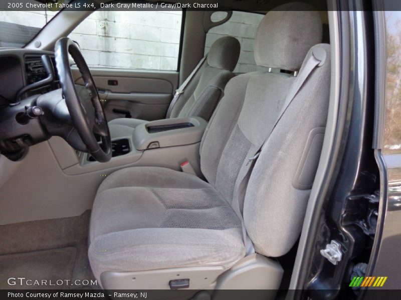Dark Gray Metallic / Gray/Dark Charcoal 2005 Chevrolet Tahoe LS 4x4