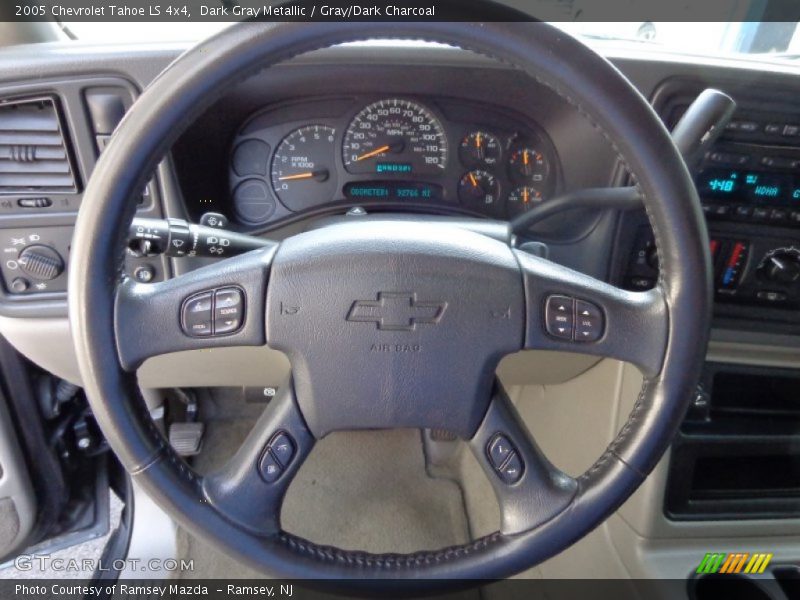 Dark Gray Metallic / Gray/Dark Charcoal 2005 Chevrolet Tahoe LS 4x4