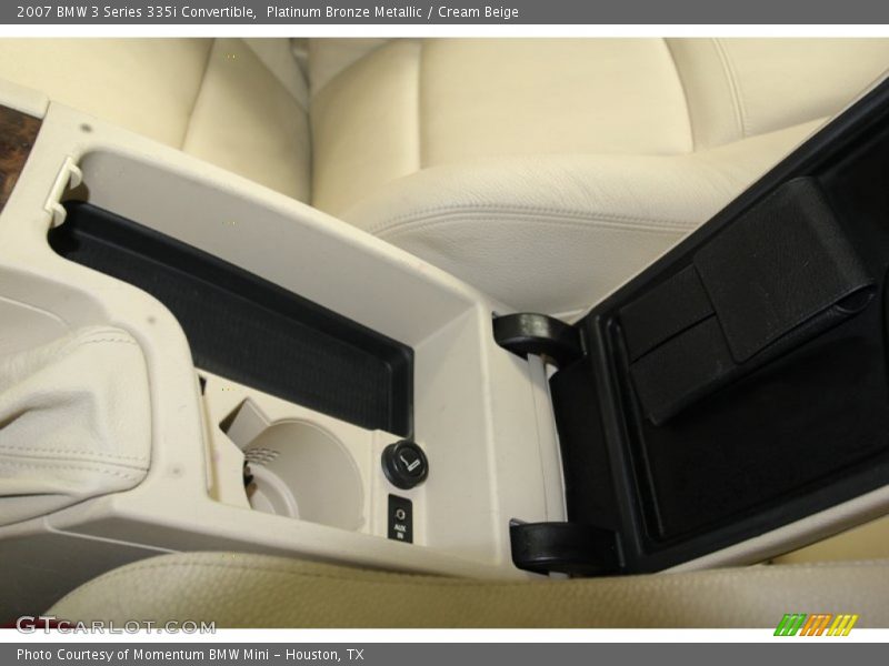Platinum Bronze Metallic / Cream Beige 2007 BMW 3 Series 335i Convertible