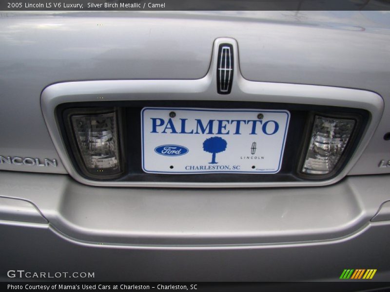 Silver Birch Metallic / Camel 2005 Lincoln LS V6 Luxury