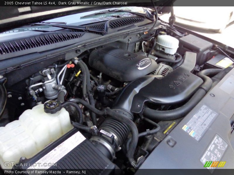 Dark Gray Metallic / Gray/Dark Charcoal 2005 Chevrolet Tahoe LS 4x4