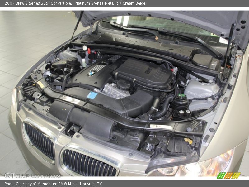  2007 3 Series 335i Convertible Engine - 3.0L Twin Turbocharged DOHC 24V VVT Inline 6 Cylinder