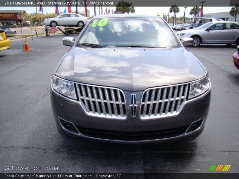 Sterling Gray Metallic / Dark Charcoal 2010 Lincoln MKZ AWD