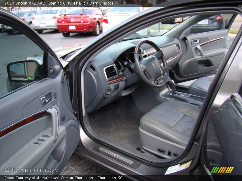  2010 MKZ AWD Dark Charcoal Interior