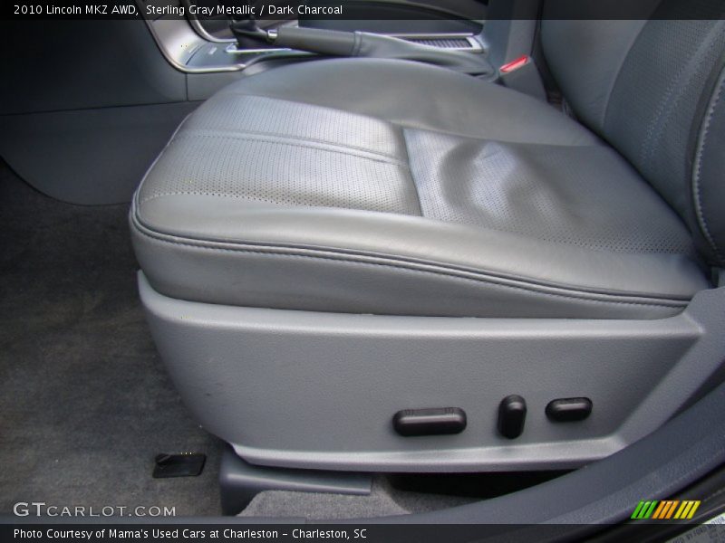 Sterling Gray Metallic / Dark Charcoal 2010 Lincoln MKZ AWD