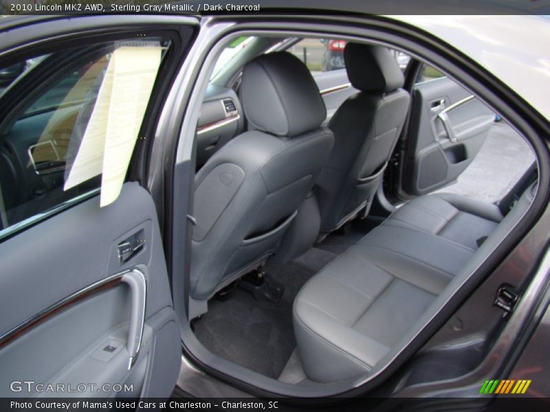 Rear Seat of 2010 MKZ AWD