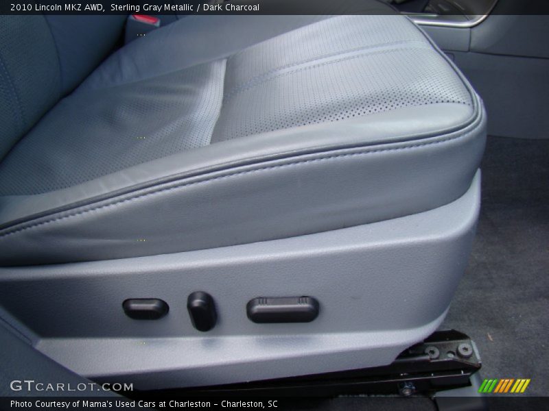 Sterling Gray Metallic / Dark Charcoal 2010 Lincoln MKZ AWD