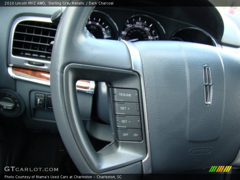 Controls of 2010 MKZ AWD